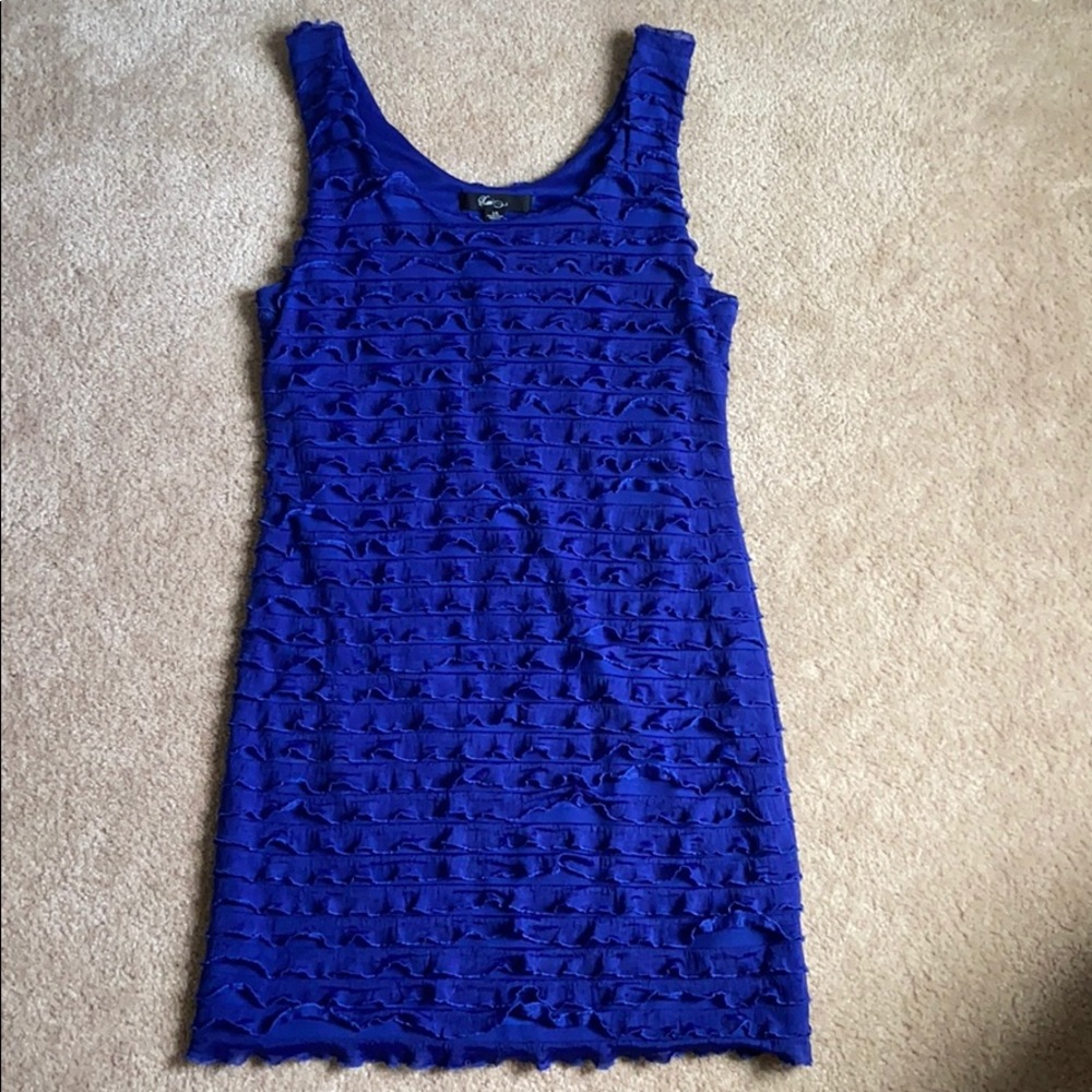 Forever21 blue body con dress